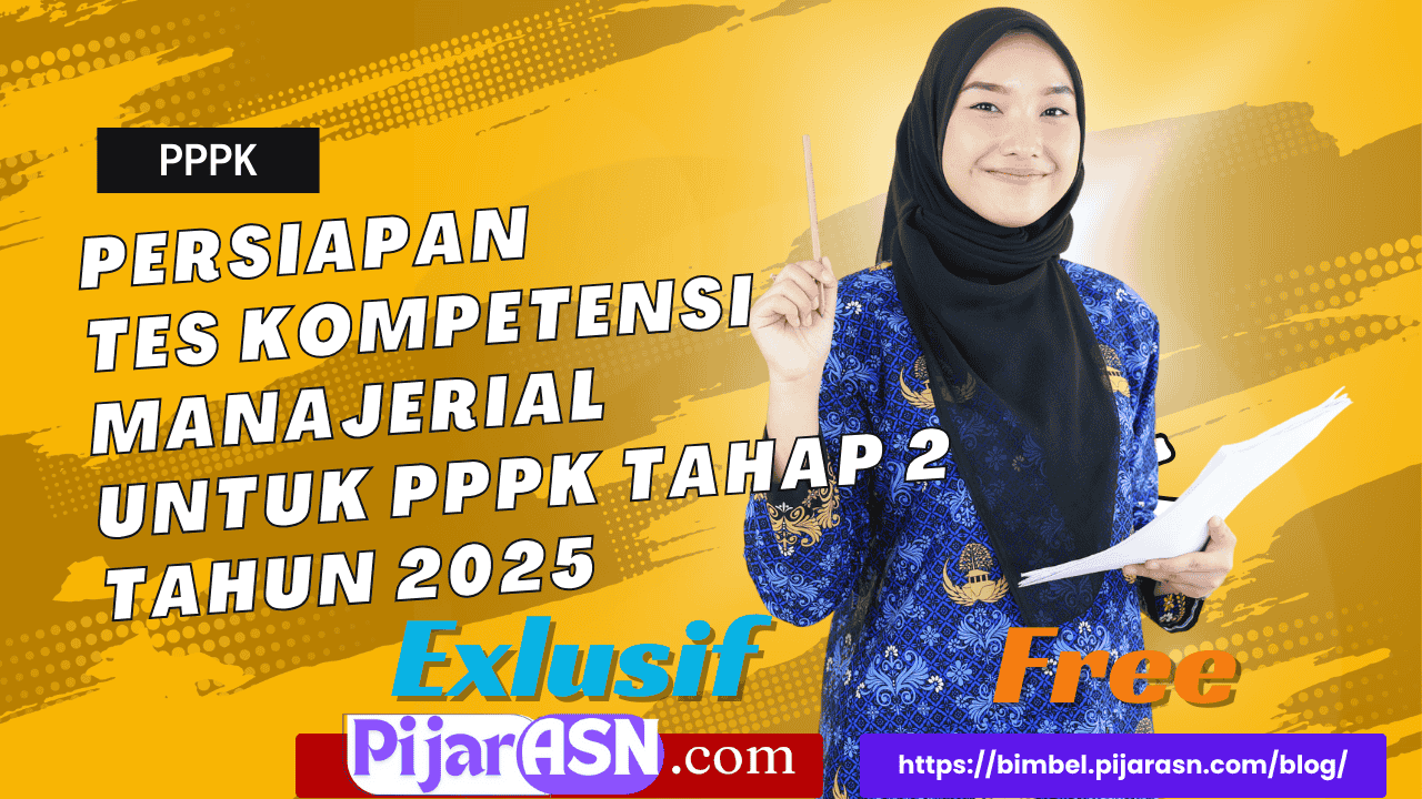 pppk tes cat manajerial tahun 2025